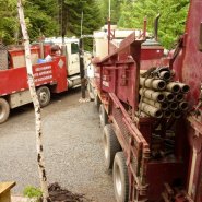 Puits artésien Adstock - Thetford Mines - Foremost DR-24 - Lac-du-Huit - Rue des Rosiers